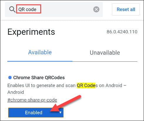 Cara Membuat Kode QR di Google Chrome Android