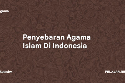 Penyebaran Agama Islam Di Indonesia