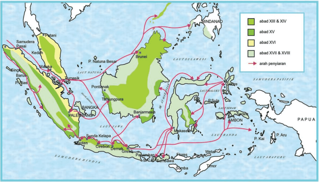 Penyebaran Islam Di Indonesia
